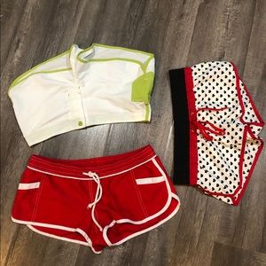 Beach shorts 3 pair bundle